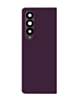 Back Glass with Camera Lens for Galaxy Z Fold 4 F936 (Service Pack) (Burgundy)