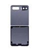 Back Glass with Camera Lens & Adhesive for Galaxy Z Flip 5G F707 (NO LOGO) (PHANTOM BLACK)
