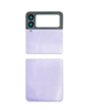 Back Glass for Galaxy Z Flip 3 F711 (2 Piece Set) (NO LOGO) (LAVENDER)