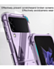Galaxy Z Flip 4 Hybrid Case with Air Cushion Technology - CLEAR (Only Ground Shipping)