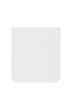 Back Glass with Camera Lens for Galaxy Z Flip 6 F74 (WHITE) (Service Pack)