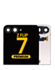Outer OLED Assembly without Frame for Galaxy Z Flip 7 F766 (Premium)