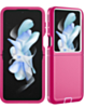 Heavy Duty Case for Galaxy Z Flip 7 (PINK & WHITE) (Only Ground Shipping)