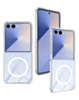 Galaxy Z Flip 7 Wireless Charging Case - CLEAR (Full Bottom Close) (Only Ground Shipping)