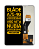 LCD Assembly without Frame for ZTE Blade A75 4G (Z2359) / ZTE Blade V60 Design / ZTE Blade V60 Vita / Nubia V60 Design (Premium)