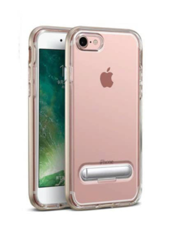Ultra Hybrid Air Cushion Case with Magnetic Kickstand - GOLD for iPhone 8P / 7P (Only Ground Shipping)