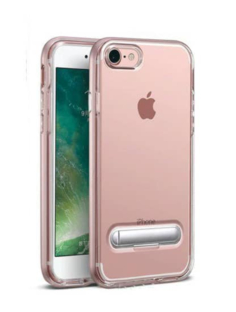 Ultra Hybrid Air Cushion Case with Magnetic Kickstand - ROSE GOLD for iPhone 8P / 7P (Only Ground Shipping)