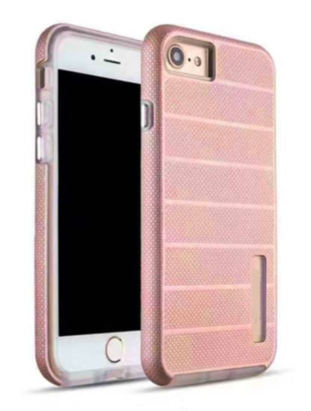 Innovative Hybrid Design Dual Pro Case - ROSE GOLD for iPhone 8P / 7P (Only Ground Shipping)
