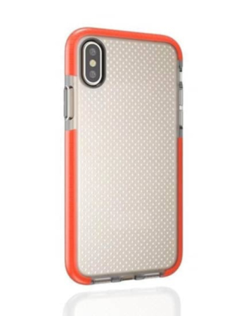 Mesh Sport Case Cover - ORANGE for iPhone XR (Only Ground Shipping)