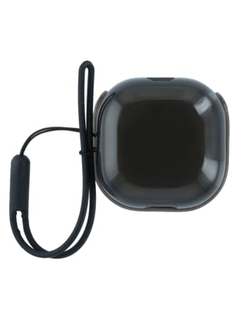 Galaxy Buds Pro / Buds 2 Pro / Buds 2 / Buds FE / Buds Live Transparent Case - BLACK & BLACK (Only Ground Shipping)
