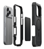 xBase Boulder MagSafe Heavy-Duty Case with Belt Clip - BLACK for iPhone 17 Pro (Only Ground Shipping)