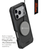 xBase by PowerPeak - MagSafe Heavy Duty Case with Belt Clip - (BLACK) for iPhone 17 Pro Max (Only Ground Shipping)