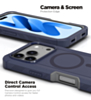 xBase by PowerPeak Boulder Heavy Duty MagSafe Protective Case (Blue) for iPhone 17 Pro / 18 Pro (Only Ground Shipping)