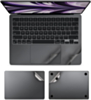 (4-in-1) HD Anti-Scratch Complete Protective Film (SPACE GRAY) for MacBook Pro (A2485 / A2780 / A2991) (Only Ground Shipping)