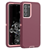 Heavy Duty Case for Galaxy S20 FE (MAROON & PINK) (Only Ground Shipping)