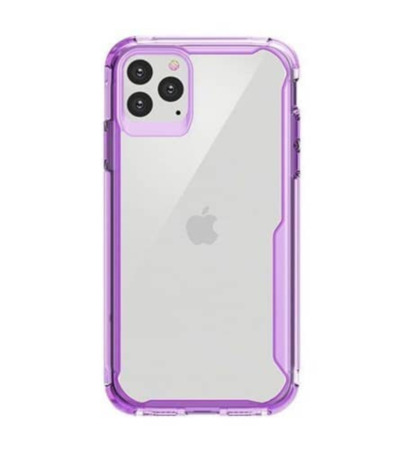 Luxury TPU Hybrid Protection Case - PURPLE for iPhone 11 Pro Max (Only Ground Shipping)