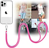 Mobile Phone Straps w/Card Holder - PINK (Only Ground Shipping)