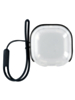 Galaxy Buds Pro / Buds 2 Pro / Buds 2 / Buds FE / Buds Live Transparent Case - CLEAR & BLACK (Only Ground Shipping)