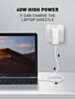 LDNIO A1405C QC3.0+PD USB-C Wall Charger /w USBC-L Non-MFI Cable (3ft) (40W) (Only Ground Shipping)