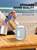 LDNIO BTS12 (2000 mAh) Bluetooth 5.0 Wireless Speaker (SILVER) (Only Ground Shipping)
