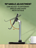 LDNIO MG05 Cell Phone Stand Desk Holder (BLACK) (Only Ground Shipping)