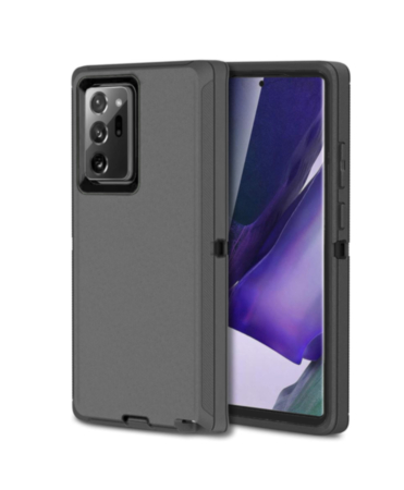 Heavy Duty Case for Galaxy Note 20 (DARK GRAY & BLACK) (Only Ground Shipping)