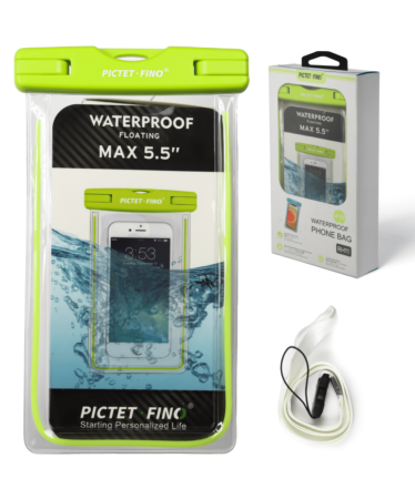ROMIX RH11 Universal Waterproof Cell Phone Dry Bag (GREEN) (Only Ground Shipping)