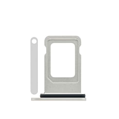 Shop the Dual Sim Card Tray for iPhone 11 in white.