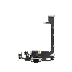 Grab the wholesale deals on the charging port flex cable for iPhone 11 Pro Max in space gray. Daughter board soldering is required.