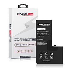 Purchase the QMAX Plus extended capacity replacement battery for iPhone 11 Pro Max, 4450 mAh.
