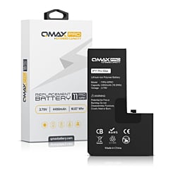 Stock up on the QMAX Pro extended capacity replacement battery for iPhone 11 Pro Max, 4450 mAh.