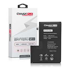 Grab the wholesale deals on the QMAX Plus Extended Capacity Replacement Battery for iPhone 12 Pro Max 4420 mAH.

