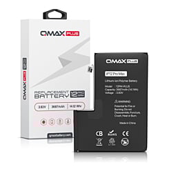 Purchase the QMAX Plus Replacement Battery for iPhone 12 Pro Max 3687 mAH.





