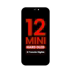 Stock up on the OLED Assembly for iPhone 12 Mini – Aftermarket QV8 Hard version, eligible for IC transfer.
