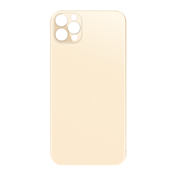 Purchase the Back Glass with Bigger Camera Hole for iPhone 12 Pro NO LOGO GOLD.






