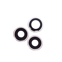 Buy the Back Camera Lens with Bracket for iPhone 12 Pro SILVER, 3 Piece Set, Premium.







