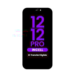 Purchase the LCD Assembly for iPhone 12 Pro and 12, Aftermarket Incell QV7, IC Transfer Eligible.








