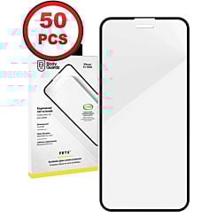 Order the BodyGuardz Synthetic Tempered Glass for iPhone 12 Pro Max BLACK PRTX 50 Pcs.

