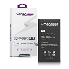 Grab the wholesale deals on the QMAX Prime Extended Capacity Replacement Battery for iPhone 13 Spot Weld NOT Required 3530 mAH.


