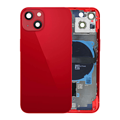 Shop the Back Housing Frame with Small Components Pre-Installed for iPhone 13 NO LOGO US Version RED.

