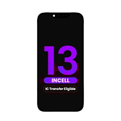 Purchase the LCD Assembly for iPhone 13 Aftermarket Incell QV7 IC Transfer Eligible.

