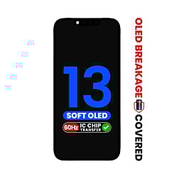 Stock up on the OLED Assembly for iPhone 13 Aftermarket QV8 Soft IC Transfer Eligible Exclusive OLED Breakage Warranty.

