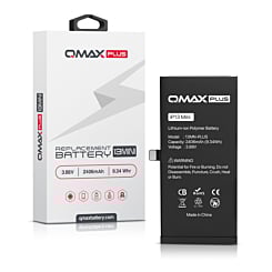 Grab the wholesale deals on the QMAX Plus Replacement Battery for iPhone 13 Mini 2406 mAH.

