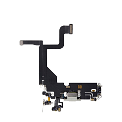 Buy the Charging Port Flex Cable for iPhone 13 Pro SILVER Aftermarket.
