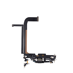 Stock up on the graphite aftermarket charging port flex cable for iPhone 13 Pro Max.


