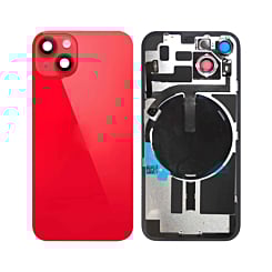 Buy the red back glass with frame, wireless NFC charging flex, and MagSafe magnet for iPhone 14, no logo.