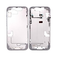 Grab the wholesale deals on the purple middle frame with small parts for iPhone 14 US version.