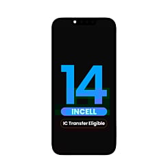Grab the wholesale deals on the aftermarket Incell QV6 LCD assembly for iPhone 14, IC transfer eligible.