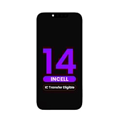 Stock up on the iPhone 14 aftermarket Incell QV7 LCD assembly eligible for IC transfer.