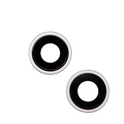 Stock up on the back camera lens with bracket and bezel for the iPhone 14 or 14 Plus — in Starlight.
